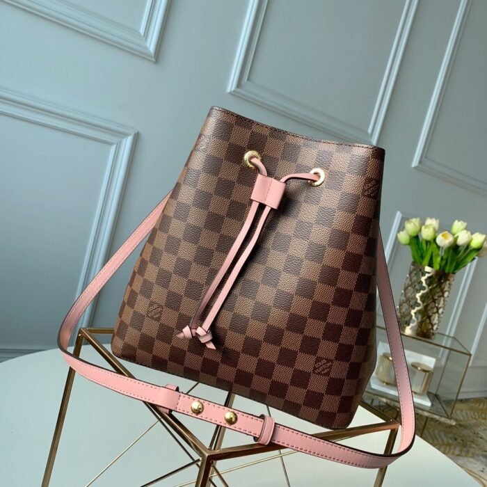 Louis Vuitton Neo Alma BB Bucket Bag 26cm Damier Ebene Canvas Spring/Summer Collection N40213 Pink – product image 1